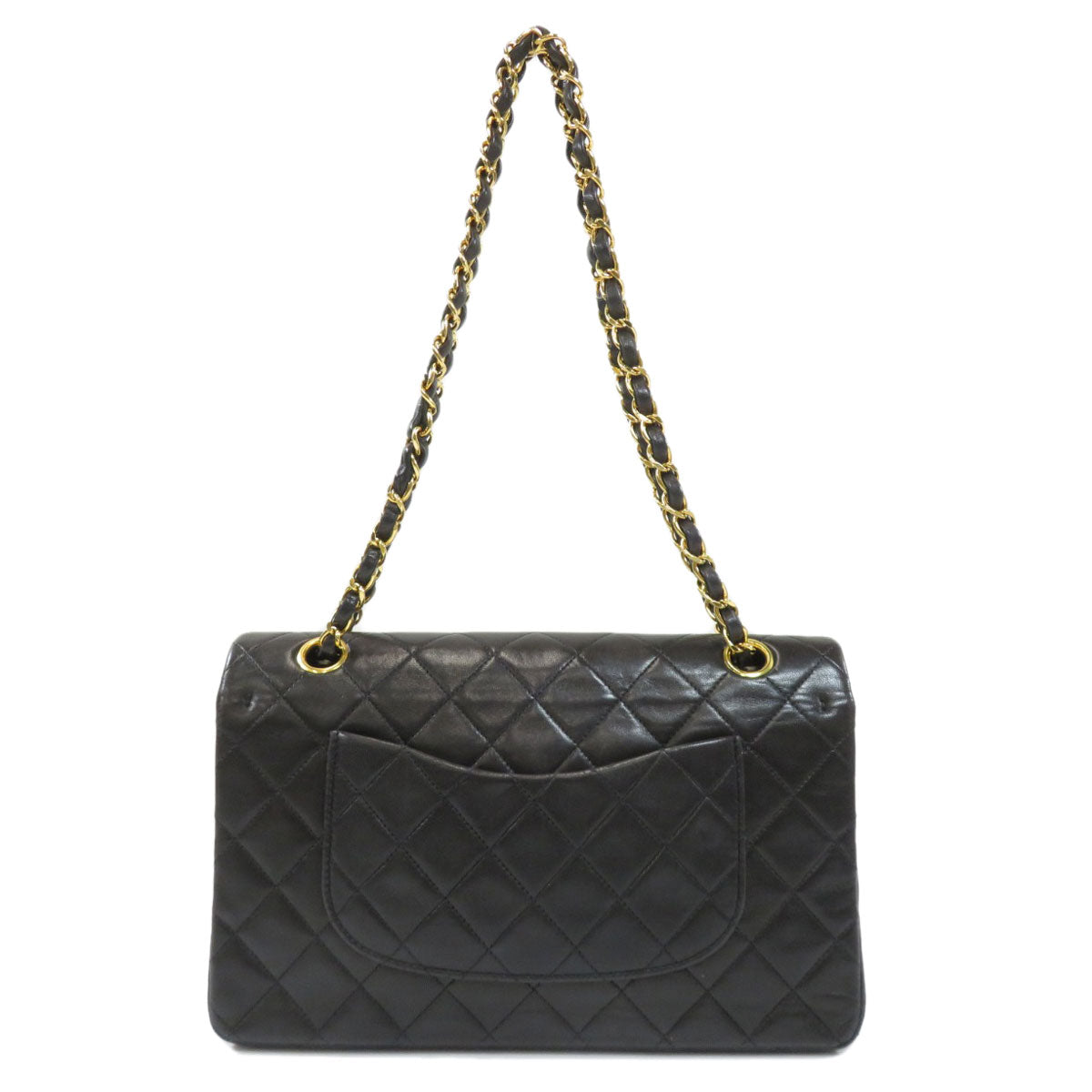 Chanel Chain Shoulder Bag Matelasse Gold Hardware Calf