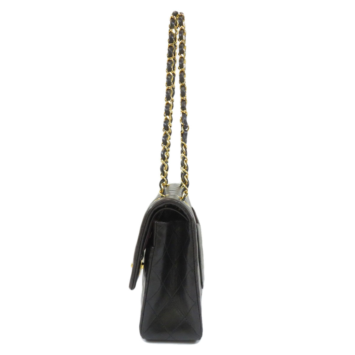Chanel Chain Shoulder Bag Matelasse Gold Hardware Calf