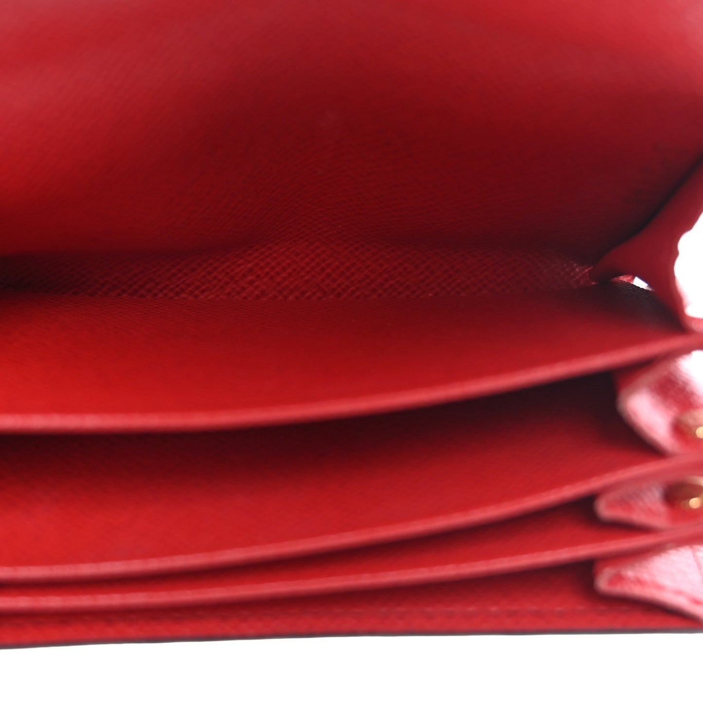 Louis Vuitton Monogram Sarah Multicartes Coquelicot