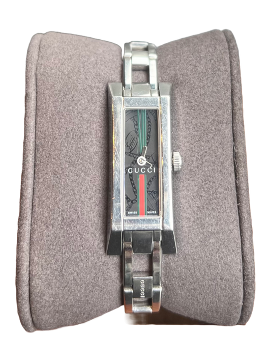 Gucci YA110 Stainless Steel Chain Link Sherry Line Watch