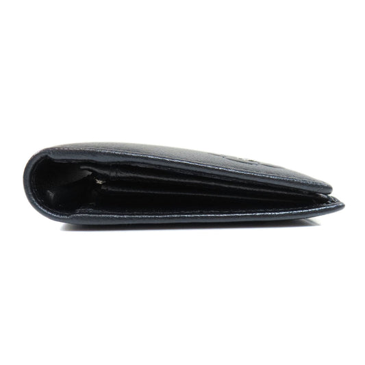 Chanel Butterfly Camellia Coco Mark Long Wallet Calf