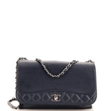 CHANEL Tramezzo Flap Bag Calfskin Jumbo