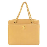 Chanel Cocomark Chain Bag Gold Hardware Handbag Calf