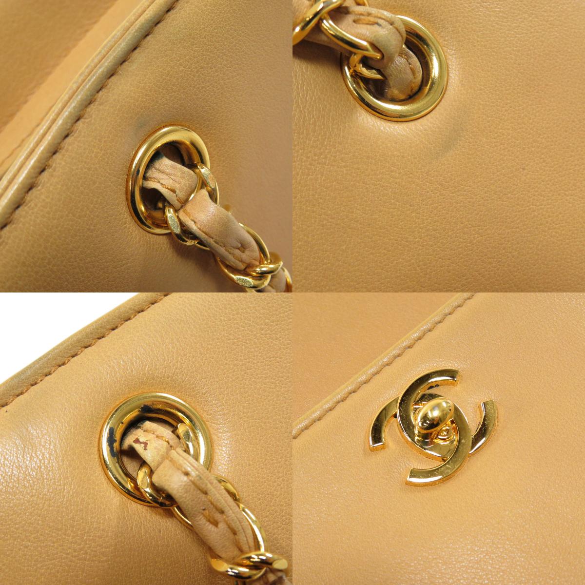 Chanel Cocomark Chain Bag Gold Hardware Handbag Calf