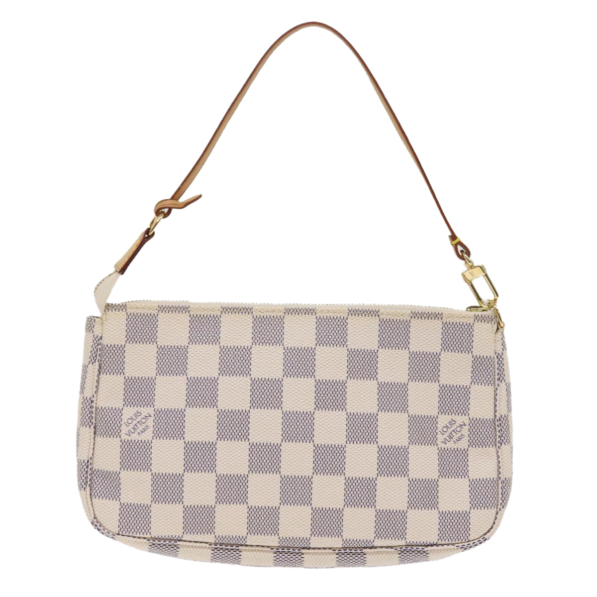 Louis Vuitton Pochette Accessoires  Canvas Clutch Bag