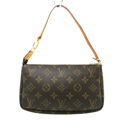 Louis Vuitton Pochette Accessoire  Canvas Clutch Bag