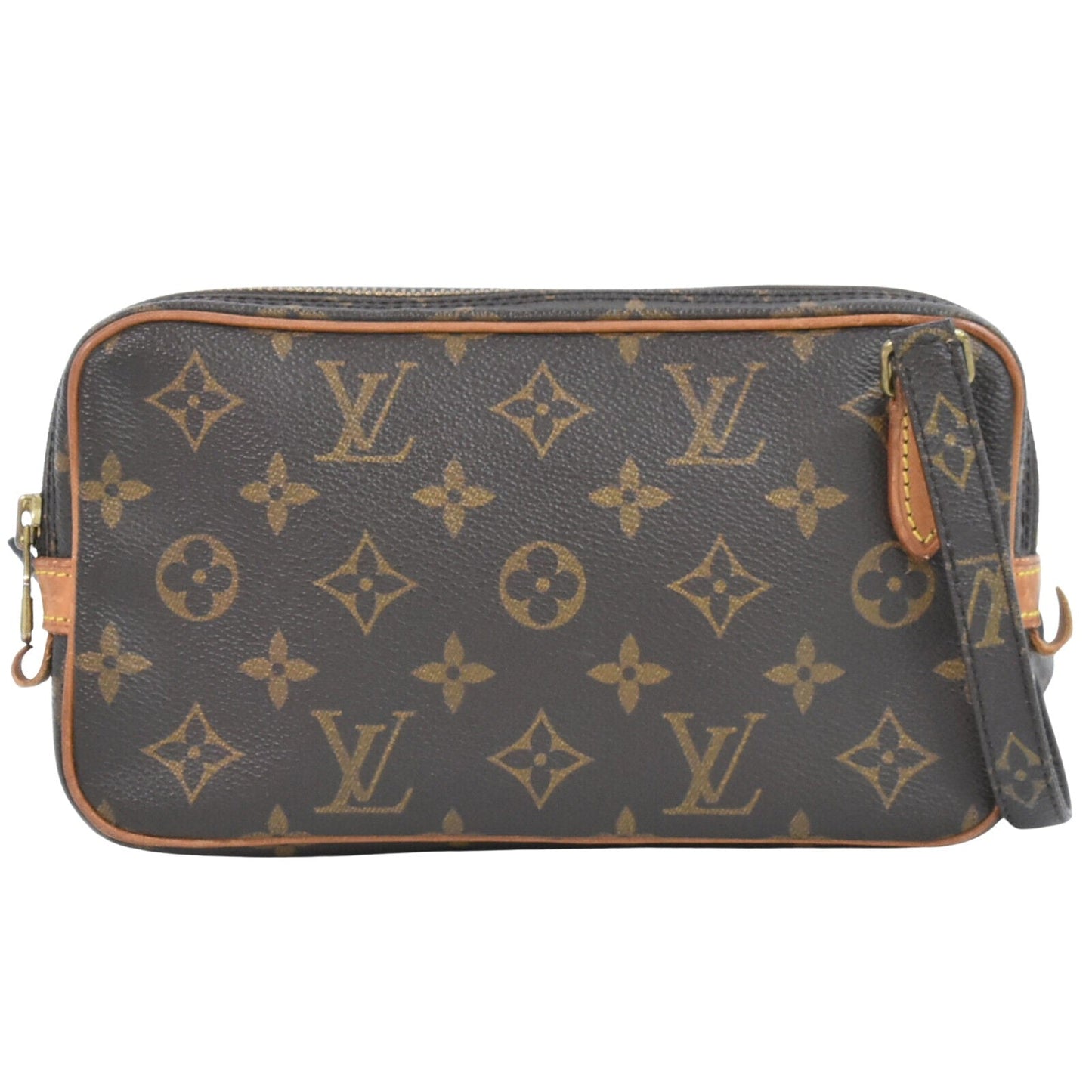 Louis Vuitton Pochette Marly  Canvas Clutch Bag
