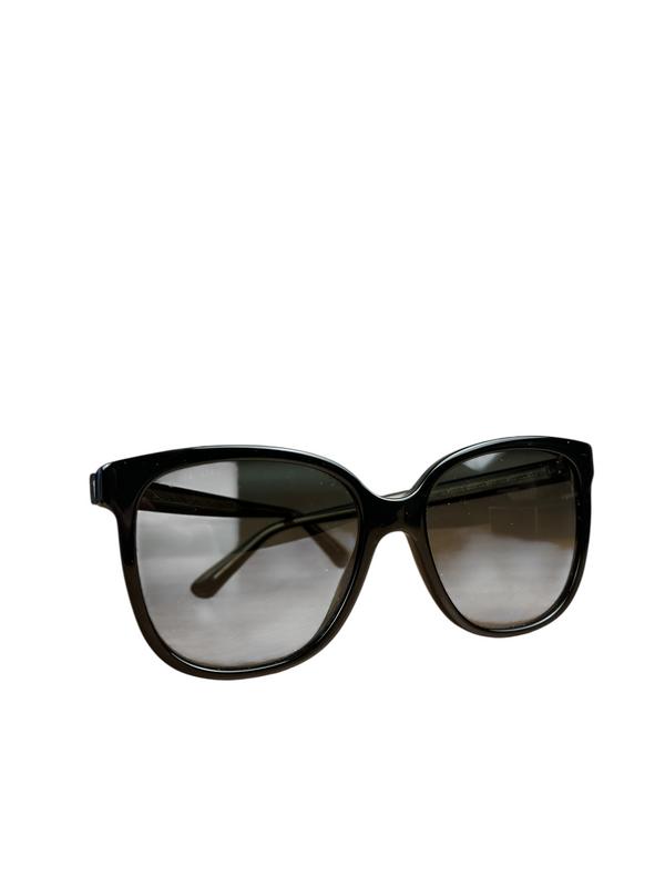 Gucci Thin Black Frame Sunglasses