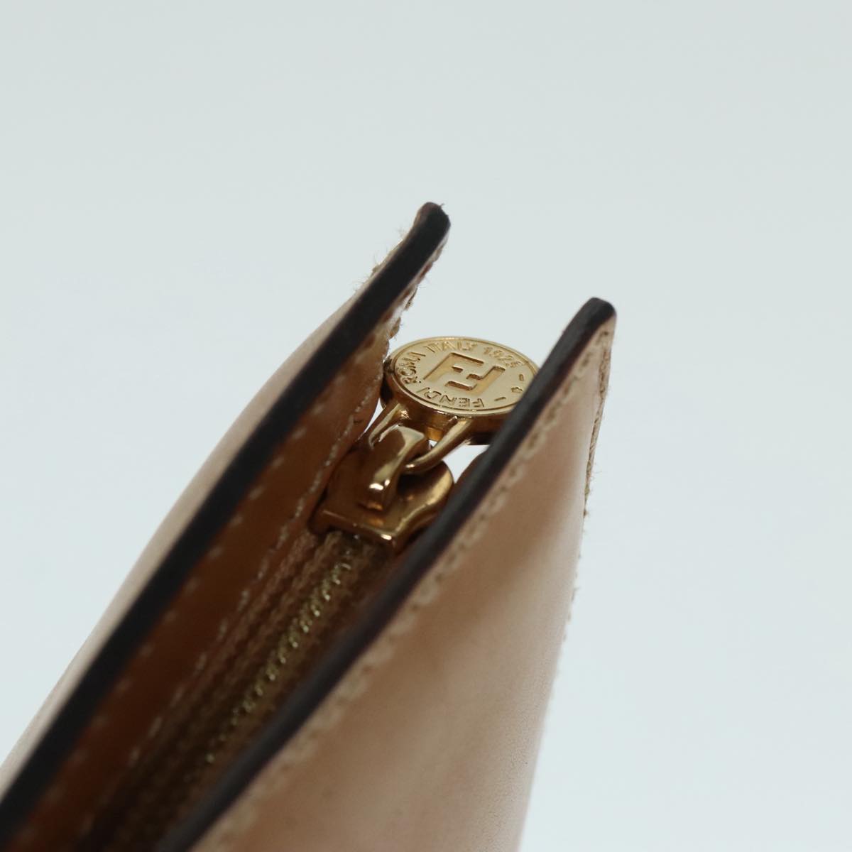 Fendi  Leather Clutch Bag