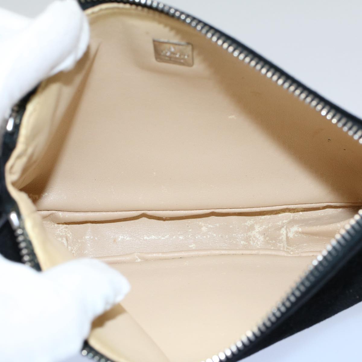 Fendi  Suede Clutch Bag
