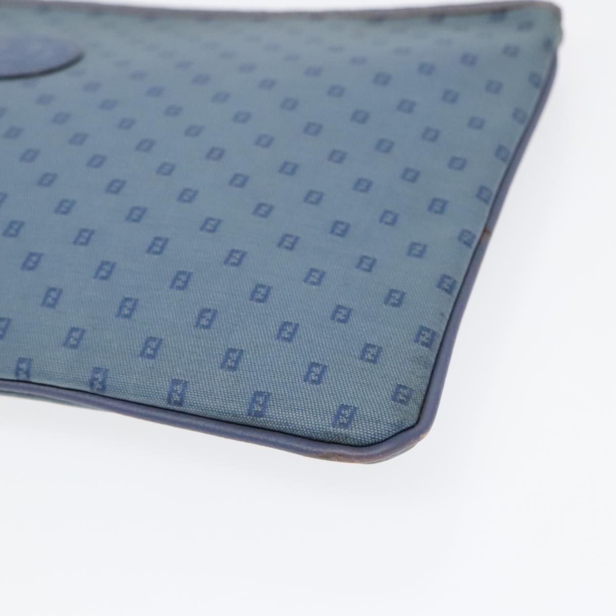 Fendi Ff  Canvas Clutch Bag