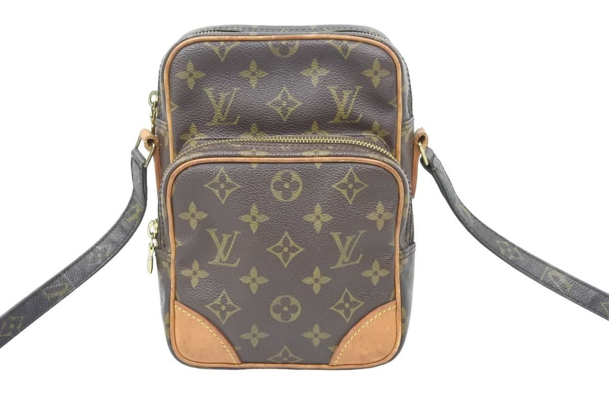 Louis Vuitton Amazon Shoulder Bag Monogram Brown
