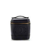 CHANEL   Timeless Cosmetic Case Caviar Tall