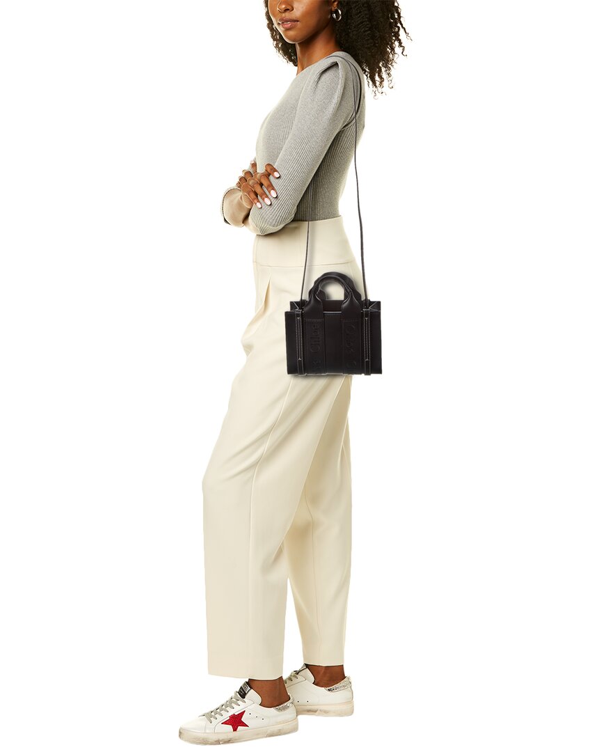 CHL - CC o? Woody Mini Leather Tote