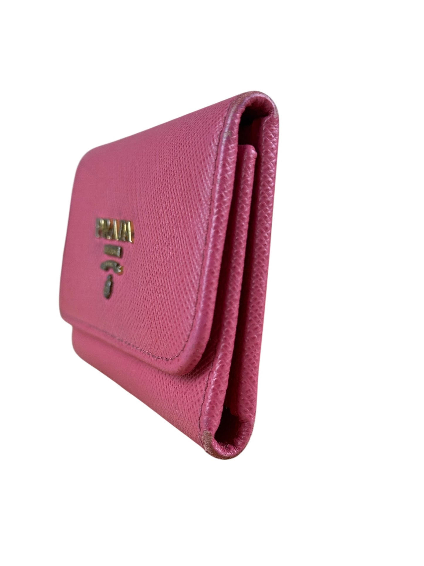 Prada   Pink Compact Key Holder