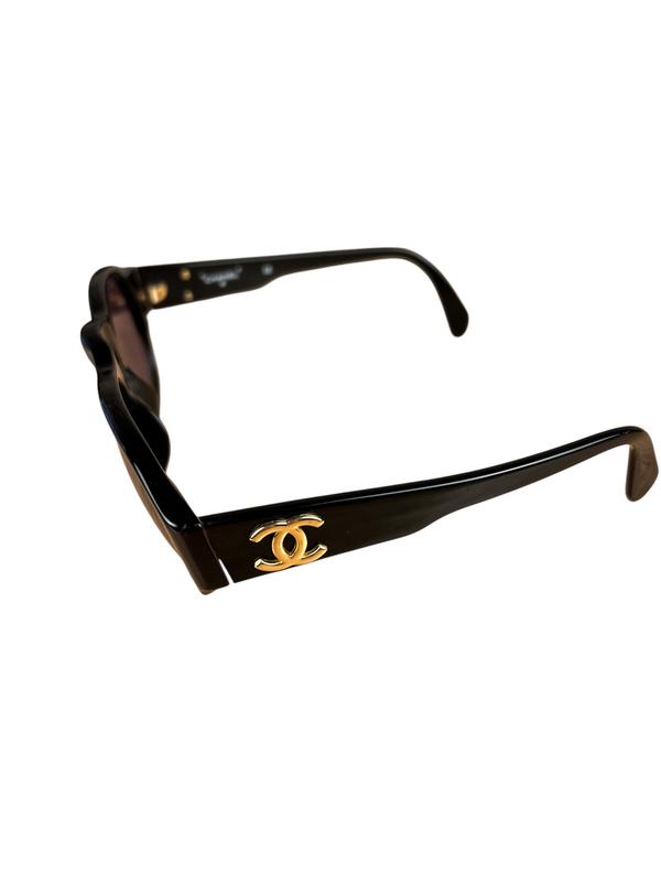 Chanel   Black Coco Mark Sunglasses