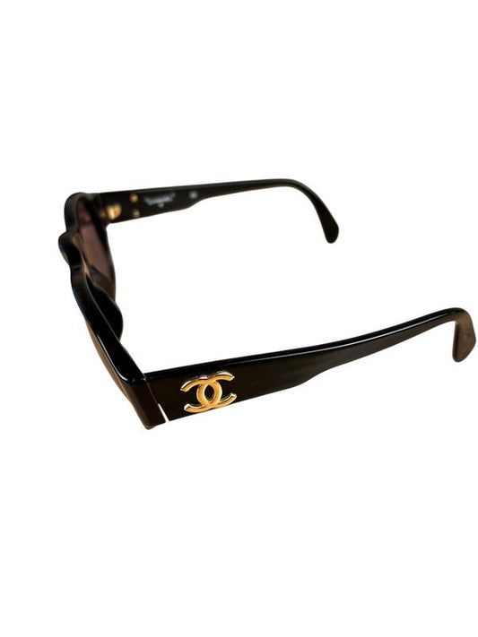 Chanel   Black Coco Mark Sunglasses