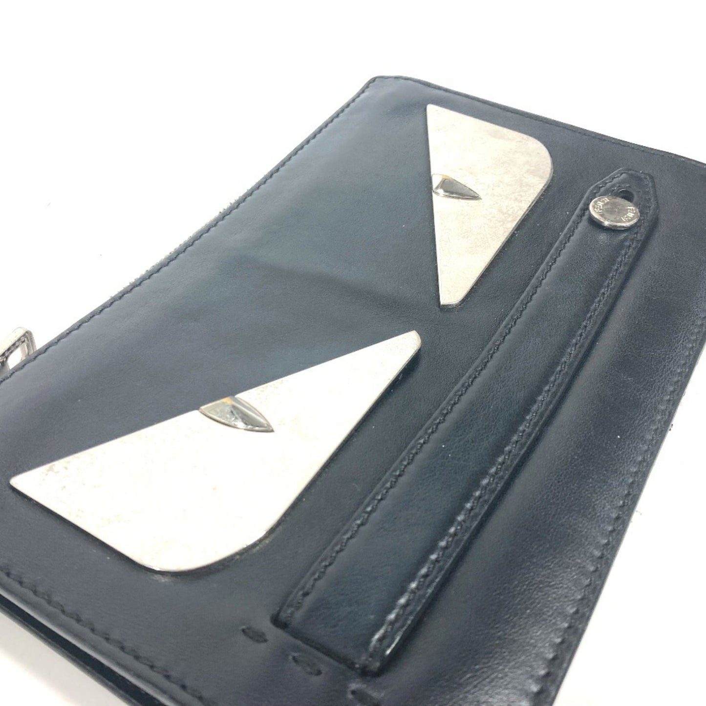 Fendi   Leather Clutch Bag Pouch (Pre-Owned)