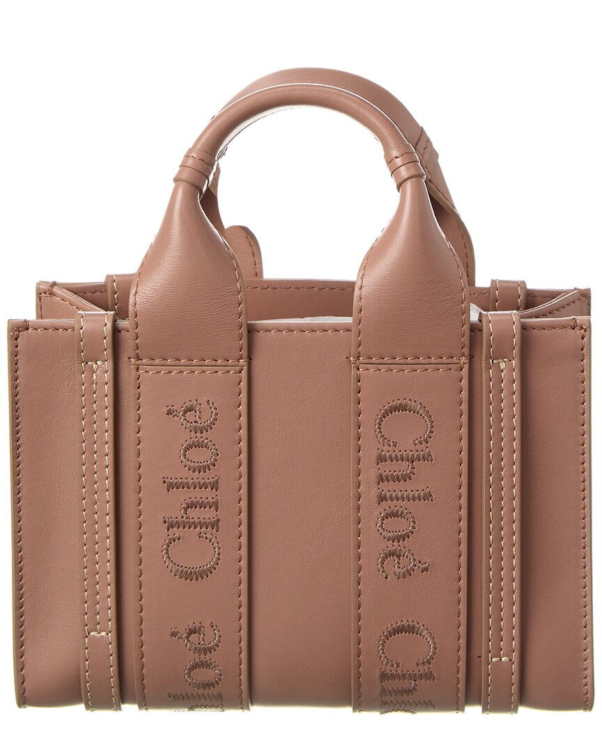 CHL - CC o? Woody Mini Leather Tote