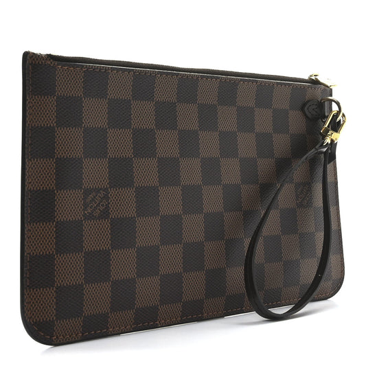 Louis Vuitton Damier Ebene Neverfull MM GM Pochette