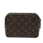 Louis Vuitton Trousse De Toilette 18  Canvas Clutch Bag