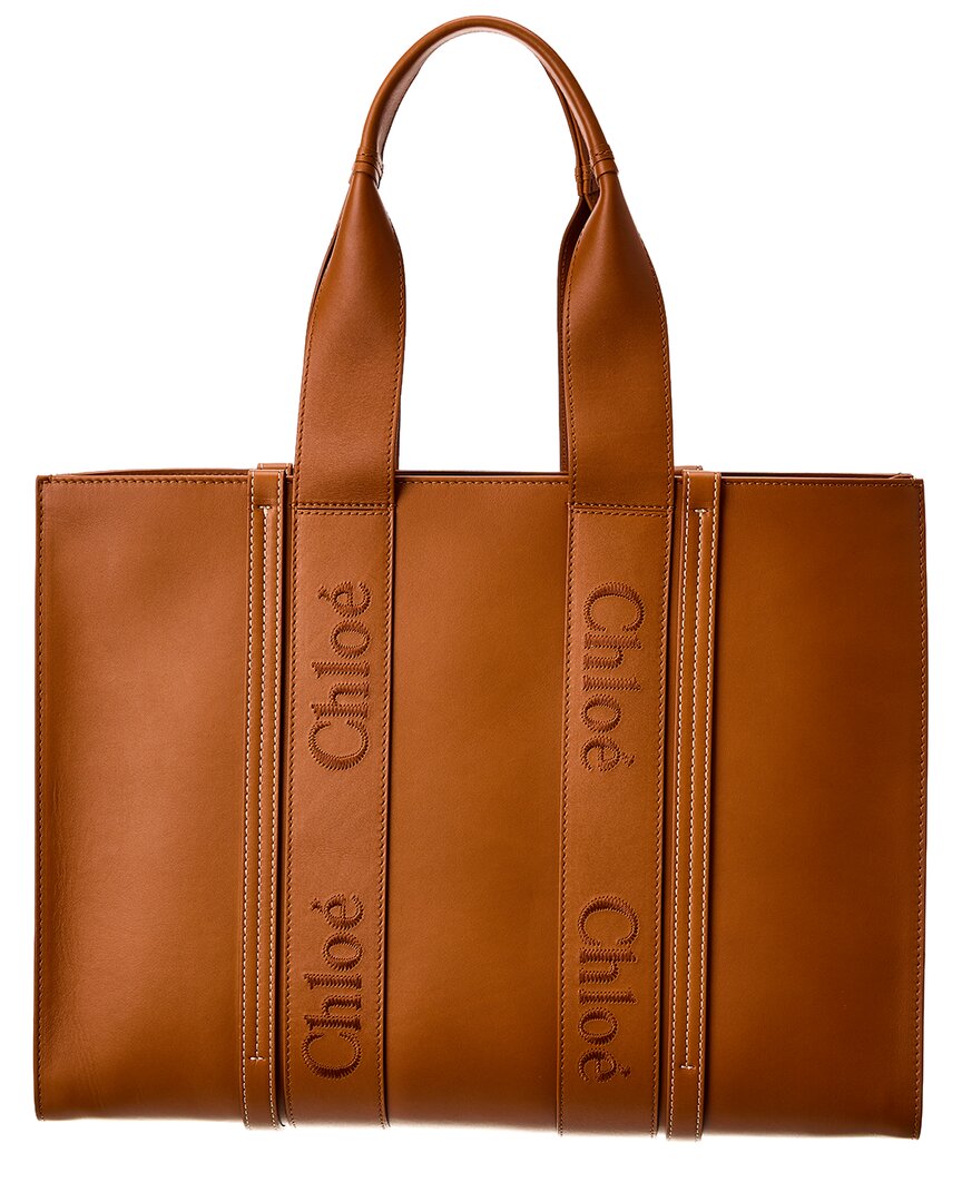 CHL - CC o? Woody Large Leather Tote