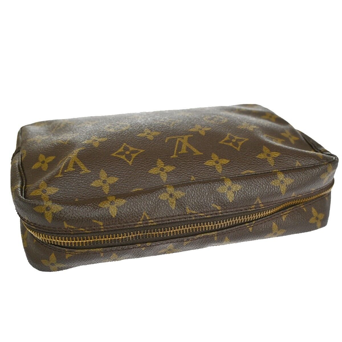 Louis Vuitton Trousse De Toilette  Canvas Clutch Bag