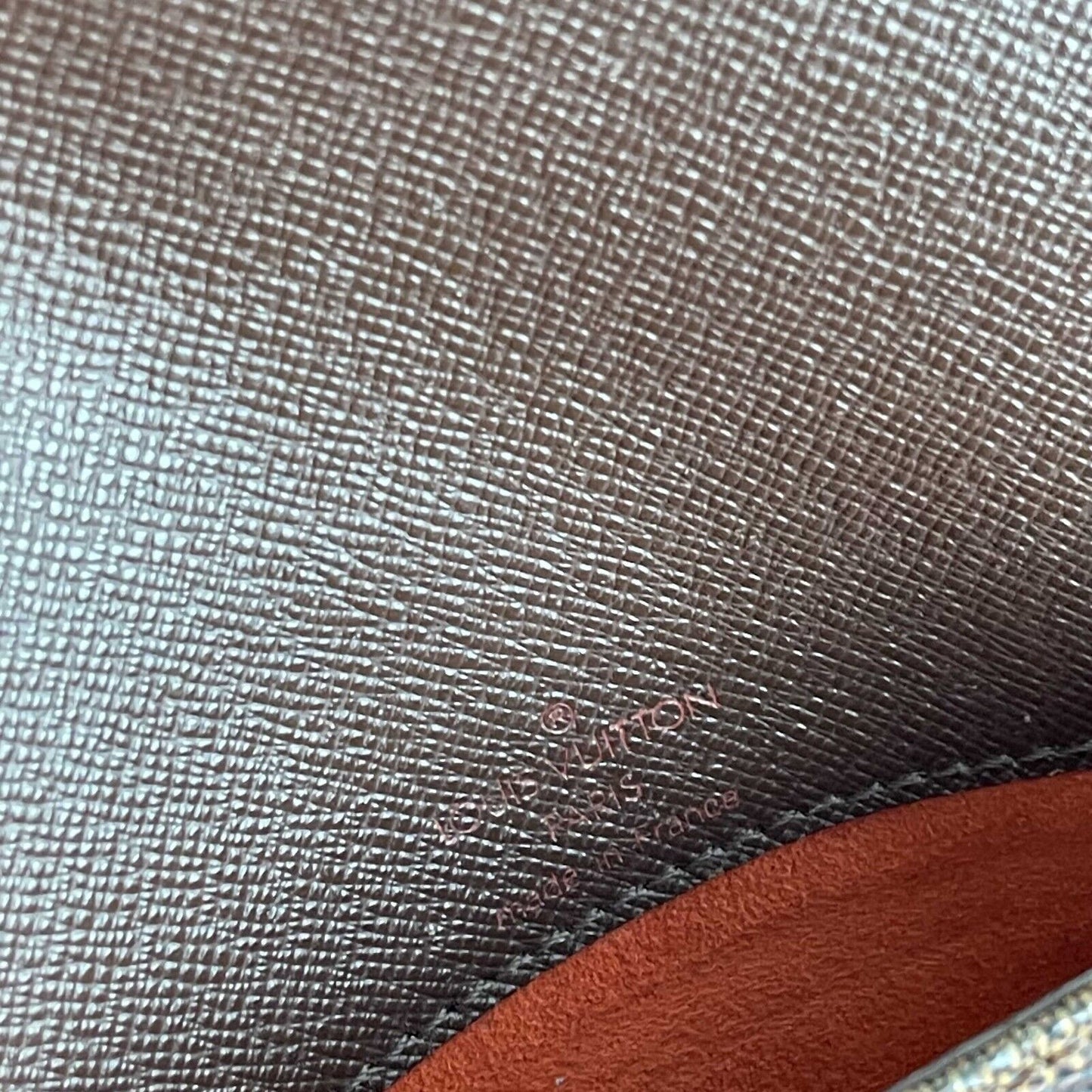 LOUIS VUITTON M tte Tango Damier Ebene Canvas Shoulder Bag