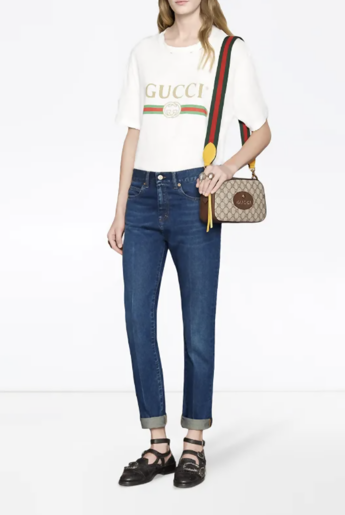 GUCCI NEO   GG SUPREME MESSENGER BAG