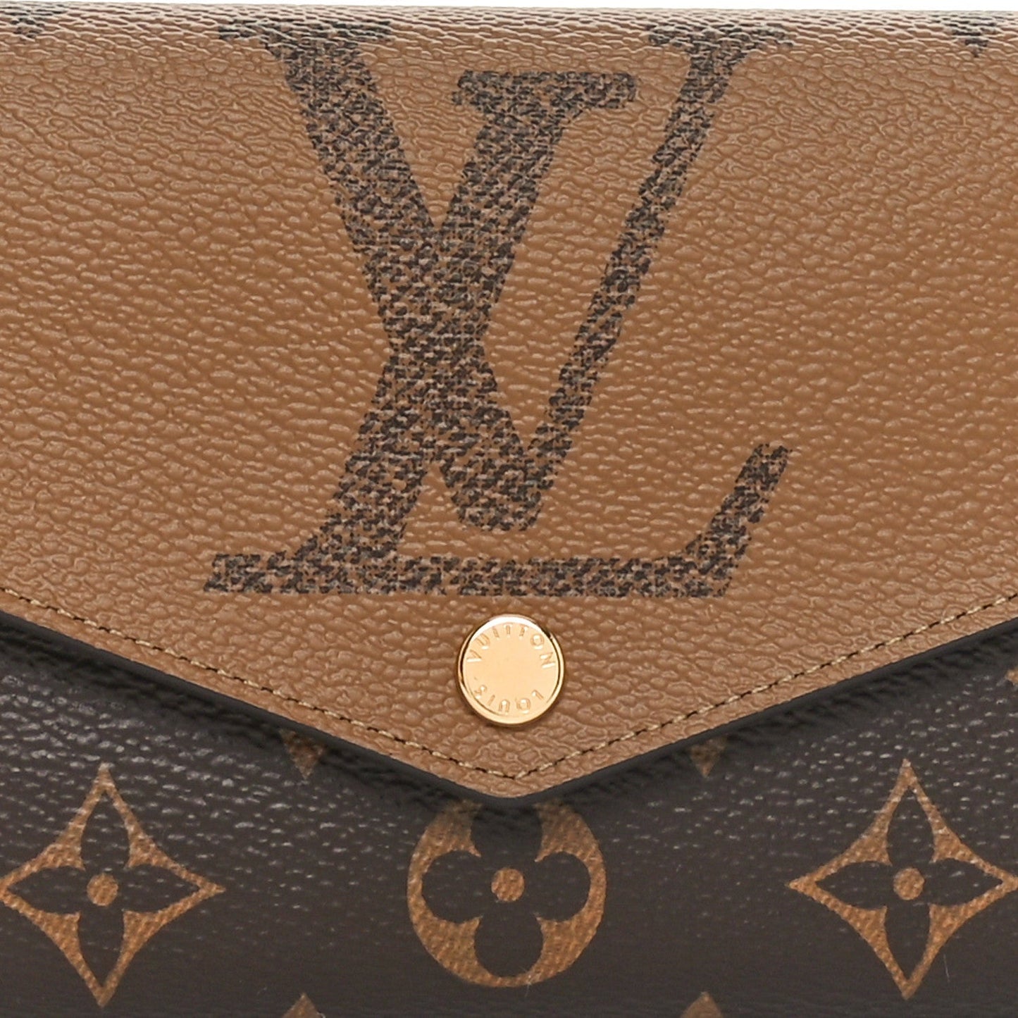 Louis Vuitton Reverse Monogram Giant Sarah Wallet