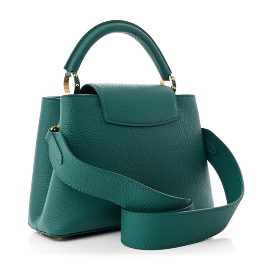Louis Vuitton Taurillon Capucines BB Vert