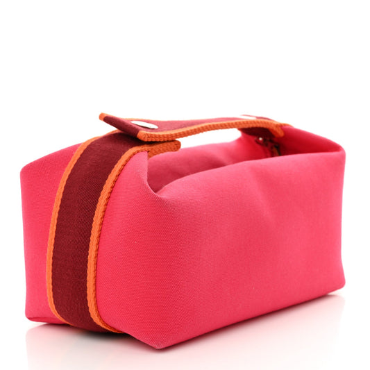 Amelia Canvas Small Bride-A-Brac Pouch Hibiscus