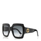 Amelia Acetate Square Frame Sunglasses GG0053S Black