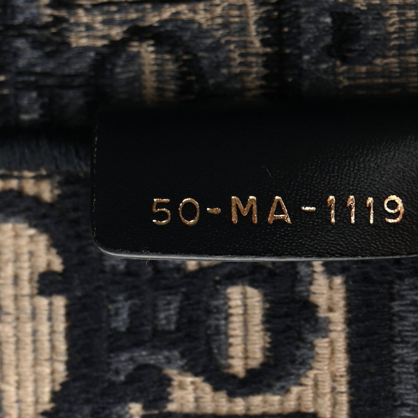 Christian Dior Oblique Medium Book Tote Blue Multicolor