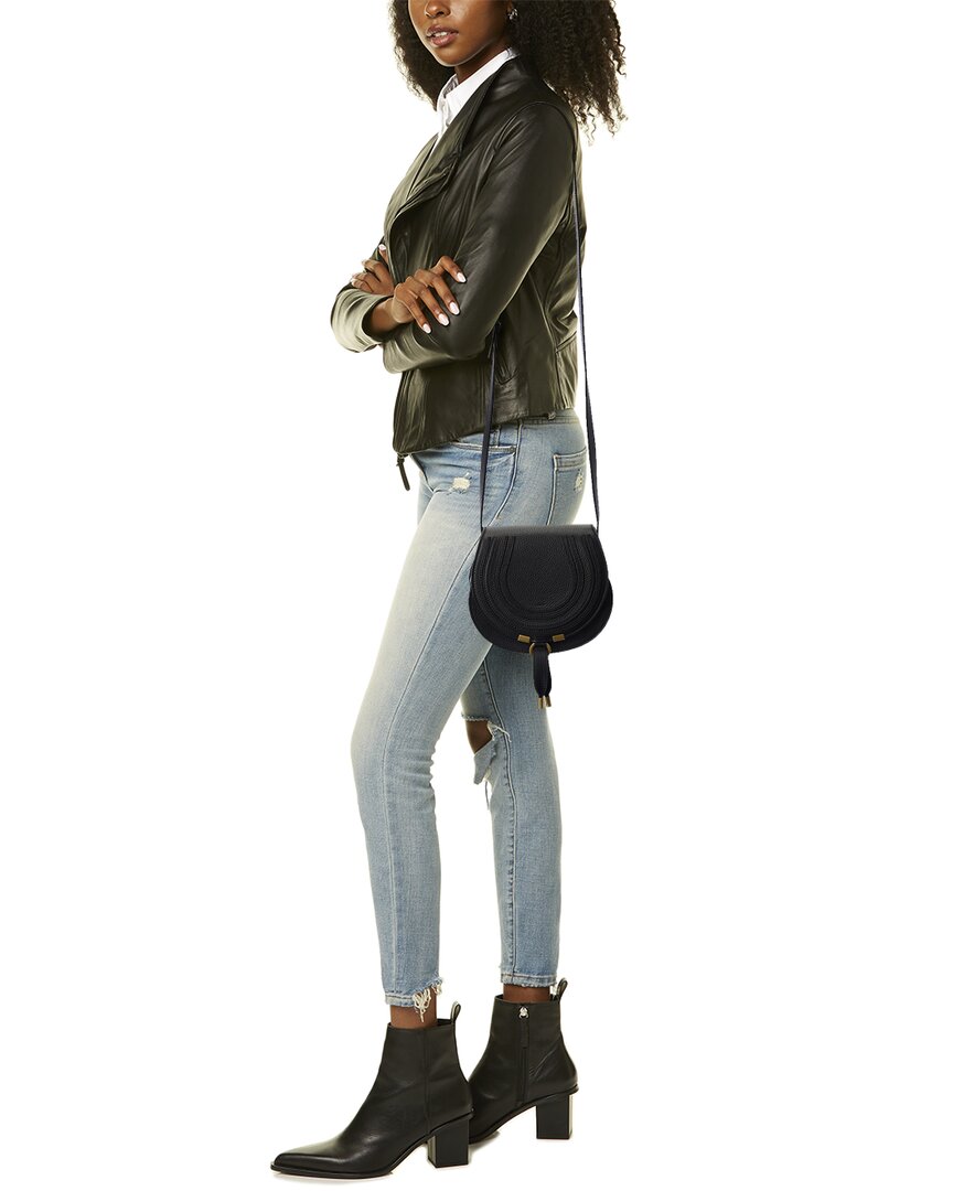 CHL - CC o? Marcie Small Leather Saddle Bag