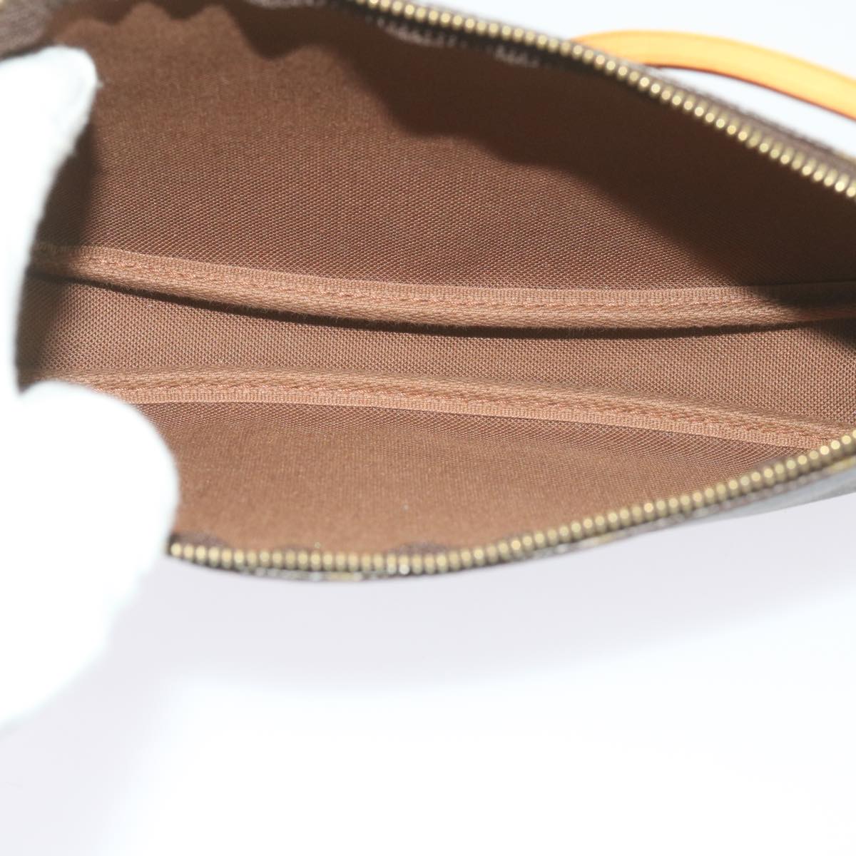 Louis Vuitton Pochette Accessoire  Canvas Clutch Bag