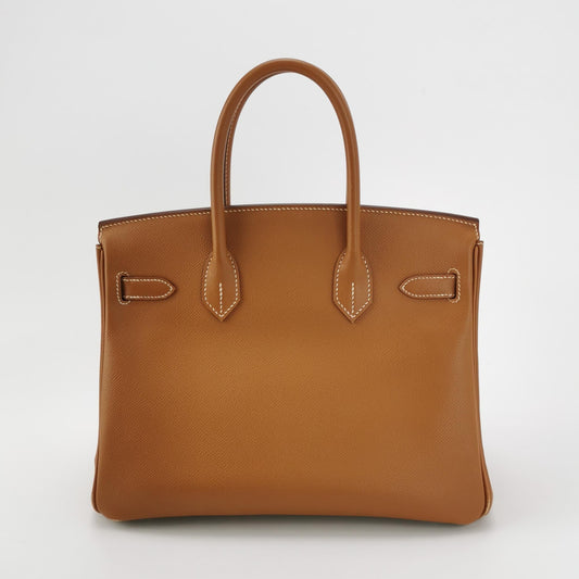 Hermes Birkin 30 Epsom Leather 37 Gold Gold Hardware 2009