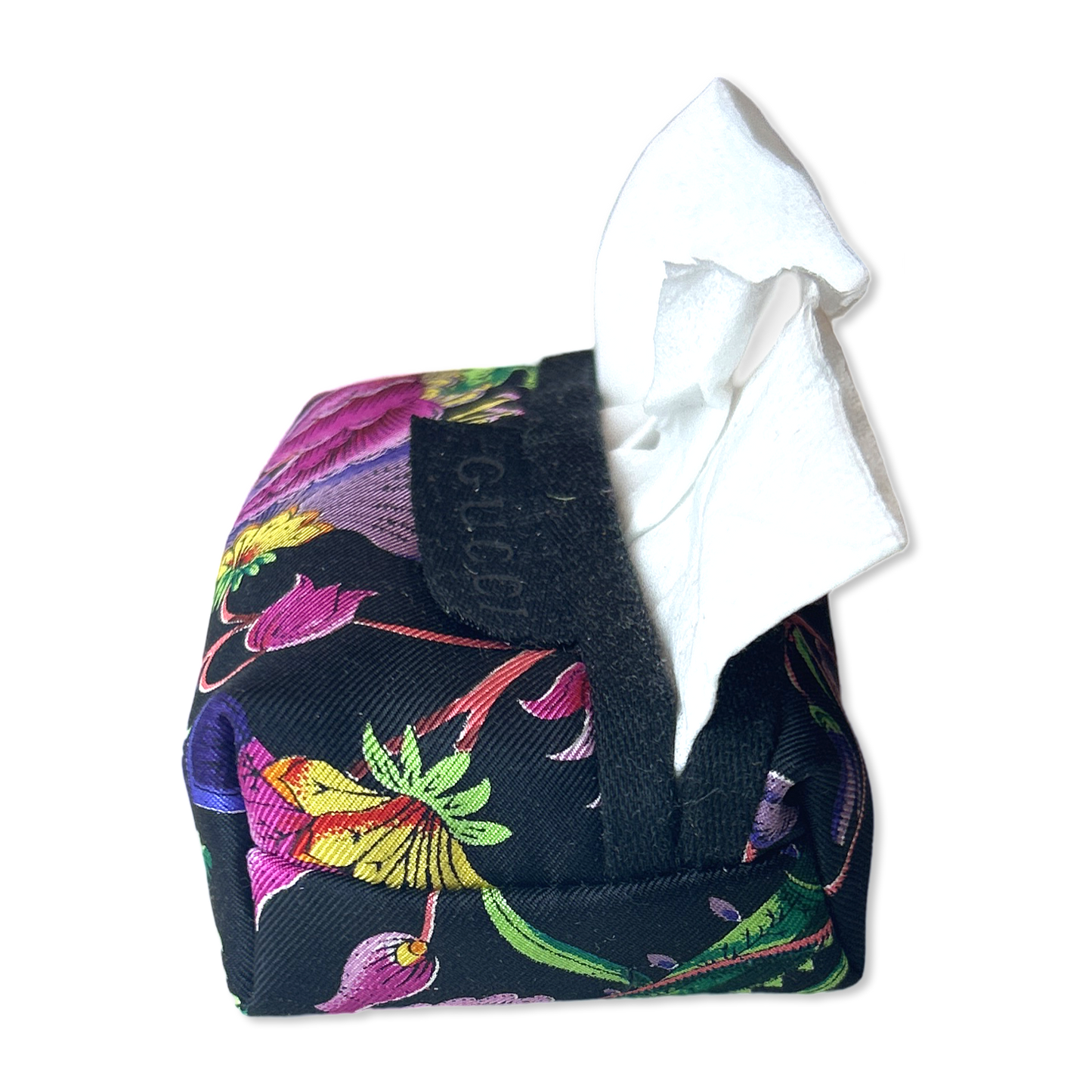 Flora Nero   Scarf Travel Tissue Pouch