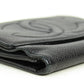 Chanel Black Caviar Leather Timeless CC Compact Wallet