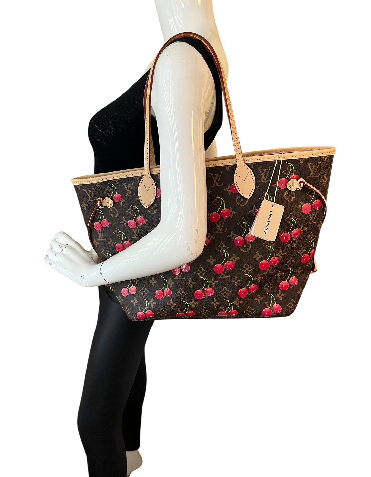 Louis Vuitton 2025 LV x TM Cherry Neverfull MM