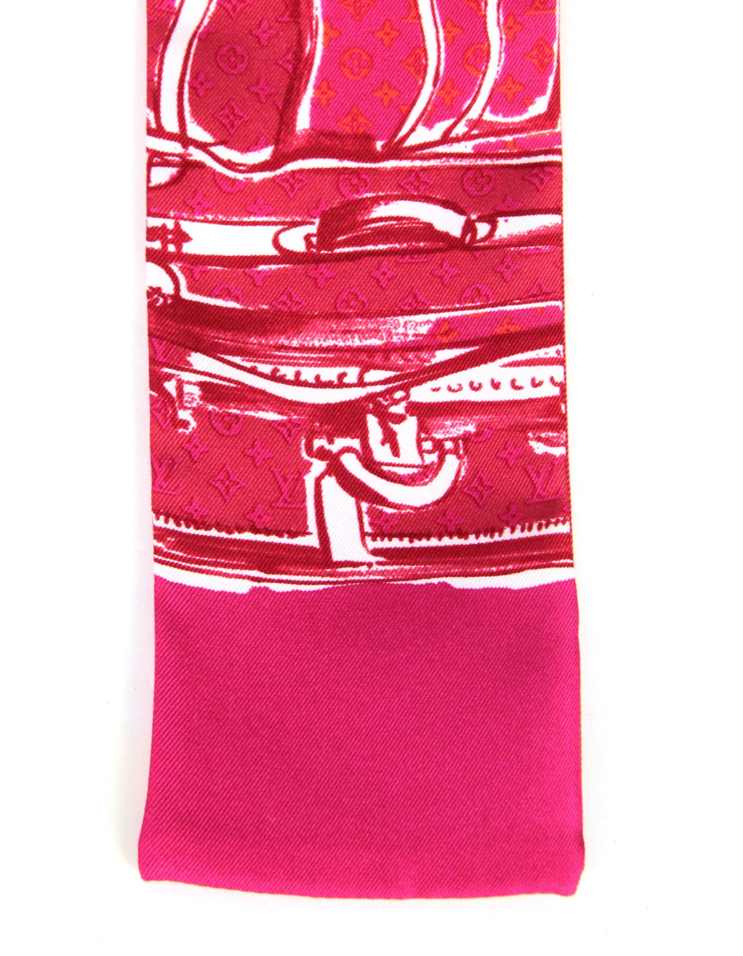 Louis Vuitton Silk Monogram Trunks Bandeau