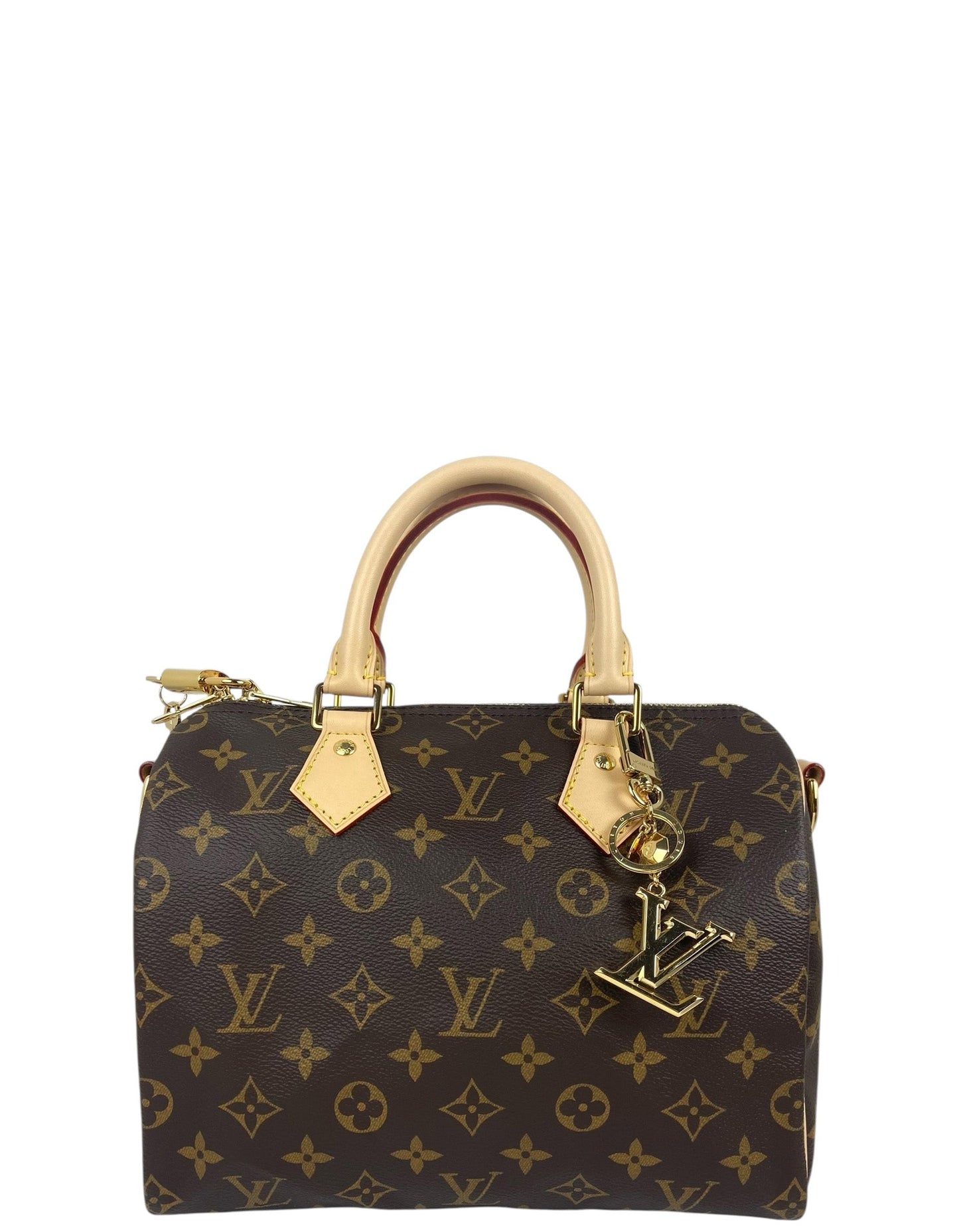Louis Vuitton Gold Logo Keychain/Bag Charm