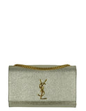 Saint Laurent Light Gold Small Monogram Kate Crossbody