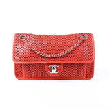 CHANEL PERFORATED LAMBSKIN UP IN THE AIR FLAP BAG