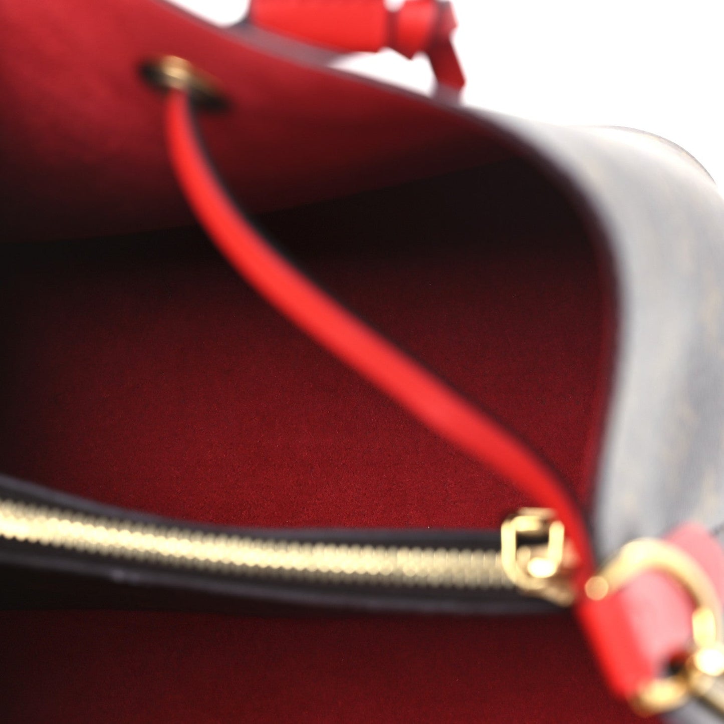 Louis Vuitton Monogram Neonoe MM Coquelicot