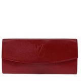 Louis Vuitton Mycenes  Leather Clutch Bag