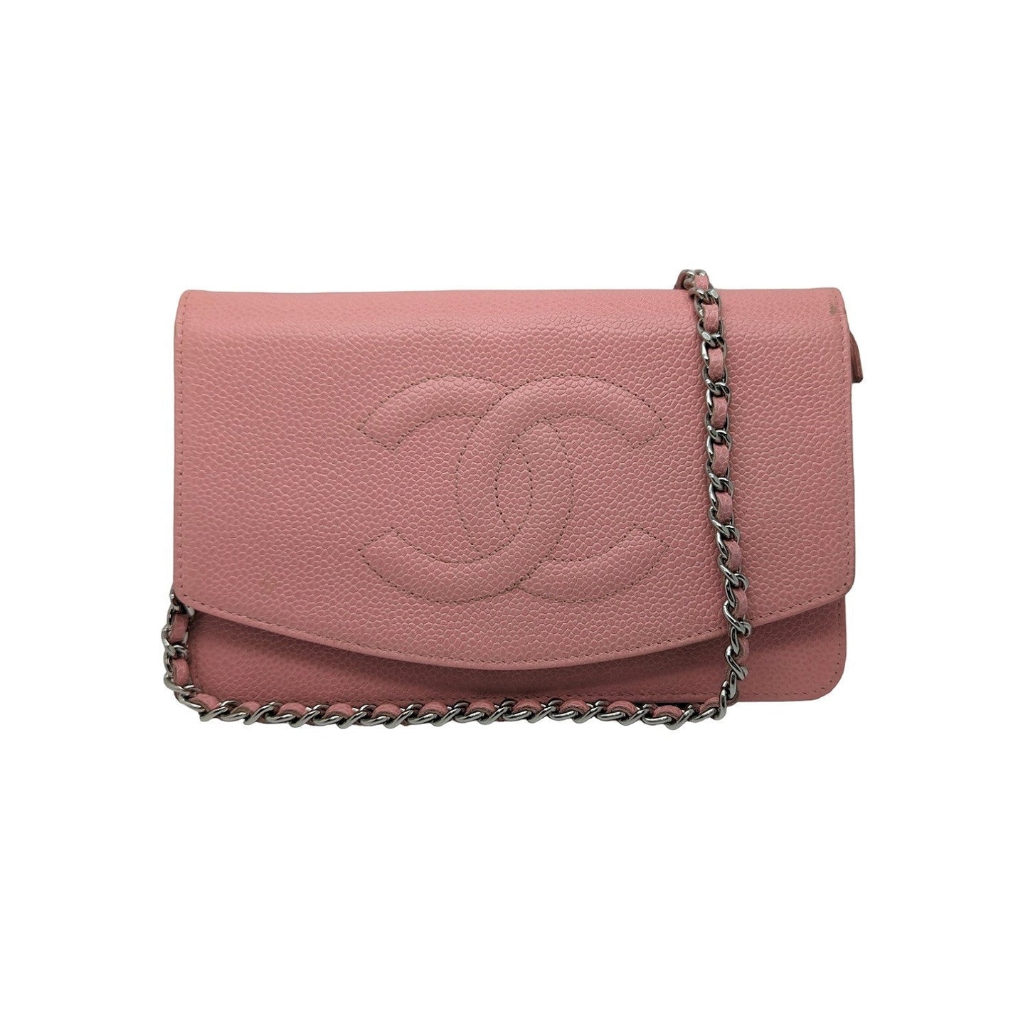 Chanel bags   Pink Caviar Timeless Wallet On Chain WOC