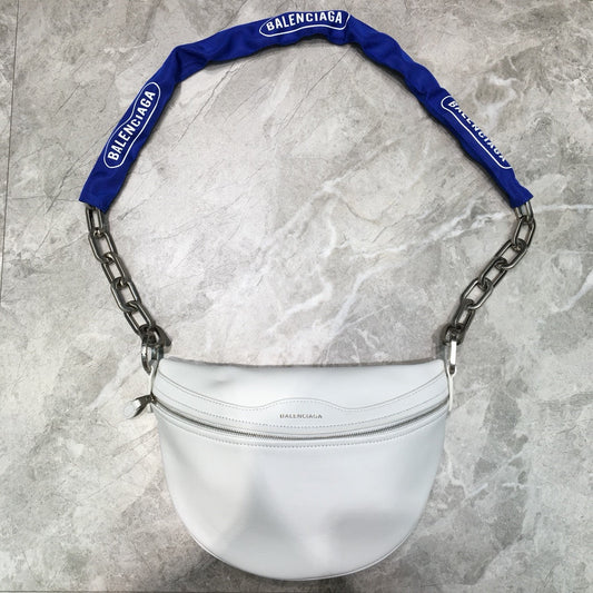 BLN-Ciaga Souvenir XXS Belt Bag In White, For Women,  Bags 11.8in/30Amelia