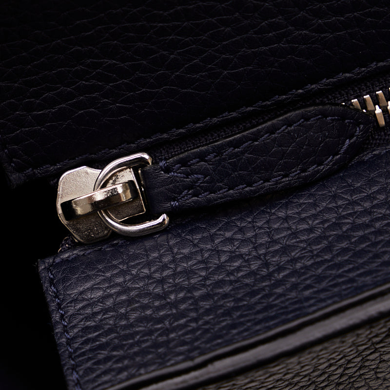Louis Vuitton, Louis Vuitton M53428 East Side Boston Bag/Trion Leather Navi