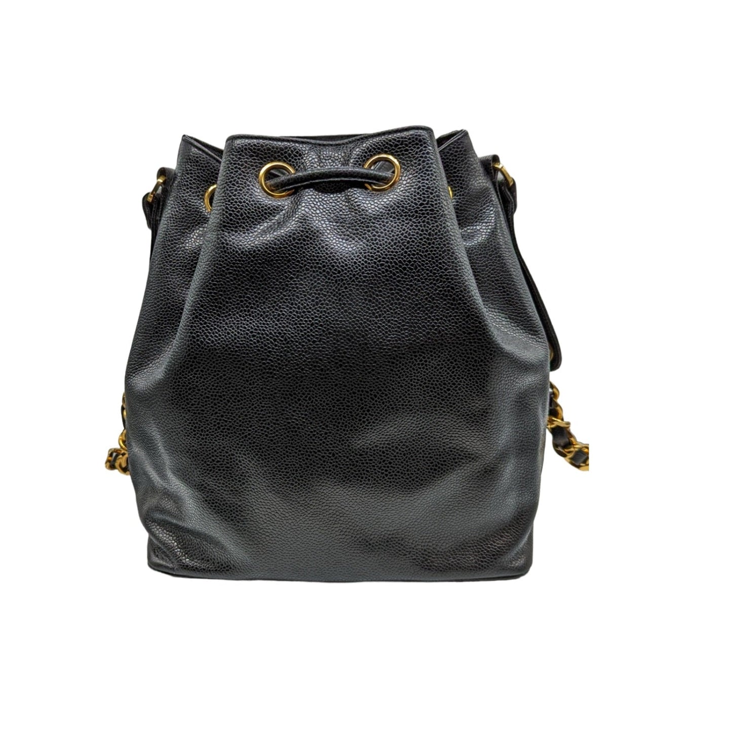 Chanel bag   Grained Calfskin Timeless Drawstring Bucket Bag